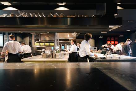 Les coulisses du restaurant 