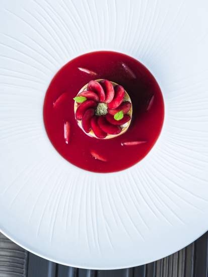 → Cédric Burtin · Restaurant gastronomique Chalon-sur-Saône, La Cerise