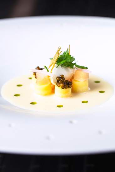 → Cédric Burtin · Restaurant gastronomique Chalon-sur-Saône, La Truite