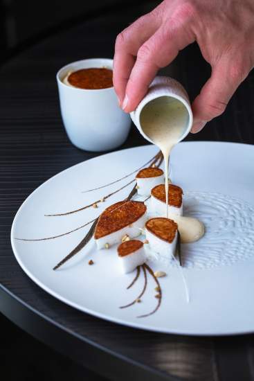 → Cédric Burtin · Restaurant gastronomique Chalon-sur-Saône, La Vanille