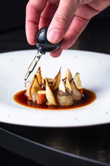 → Cédric Burtin · Restaurant gastronomique Chalon-sur-Saône, L'Oignon
