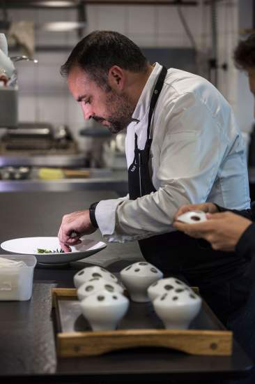 → Cédric Burtin · Restaurant gastronomique Chalon-sur-Saône- Salle de restaurant